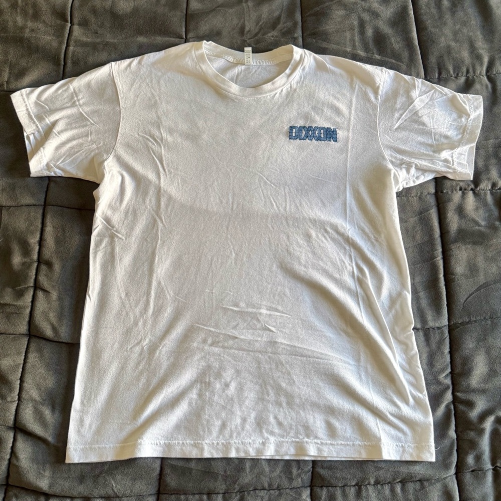 DIXXON “Pinhead” Rare out of print sold out White Tee with Blue Logo
